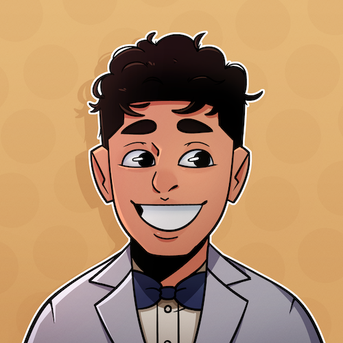 Caricature of Chef from Learning with Chef